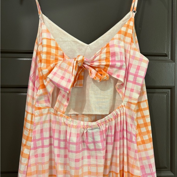 Gingham Dress with pockets - Picture 5 of 6